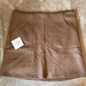 Anthropologie Tan Skirt